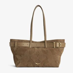 Zadig & Voltaire Brown Suede Tote